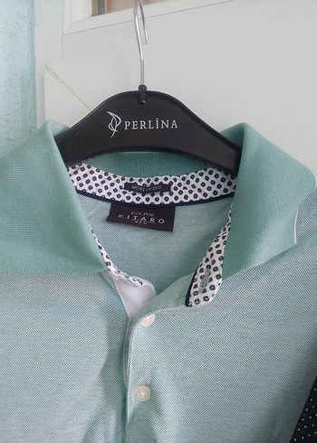 Erkek Siyah Kısa Kollu Pamuk Polo Tişört - Görsel 5