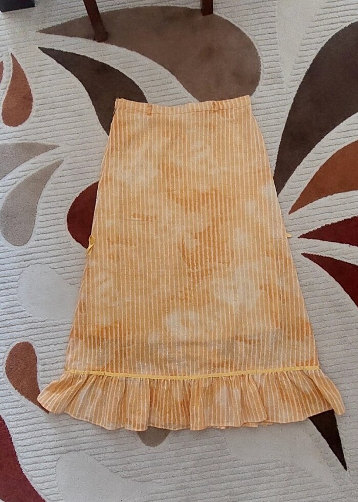 Yazlık uzun Çan etek - Görsel 2