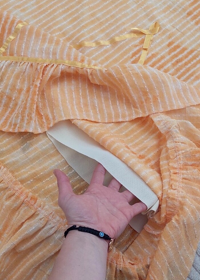 Yazlık uzun Çan etek - Görsel 3