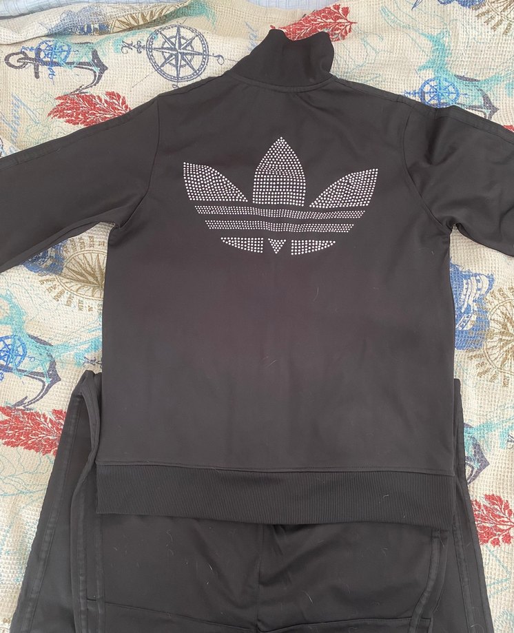 Kadın  Siyah Fermuarlı Eşofman Takımı - Görsel 3