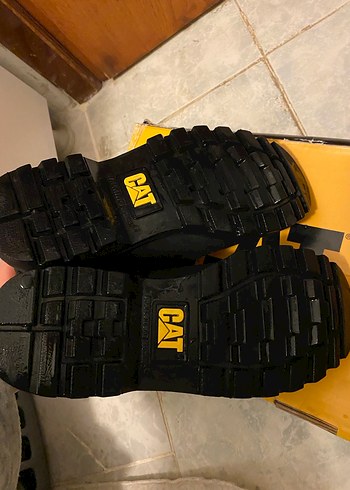 Siyah Kadın Platform Topuklu Caterpillar Bot - Görsel 3