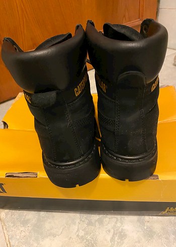 Siyah Kadın Platform Topuklu Caterpillar Bot - Görsel 2