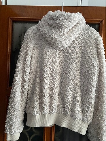 xl Beden ten rengi Renk Peluş mont