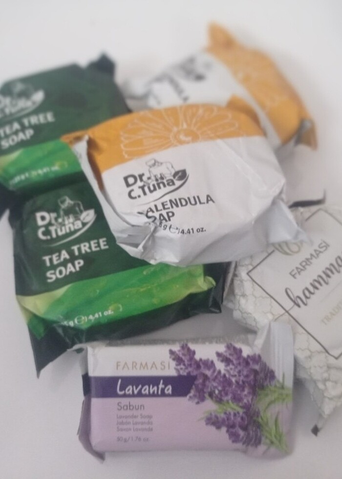 Doktor tuna çay agaci aydınlatınci bir çok sabun mevcut elimde  - Görsel 2