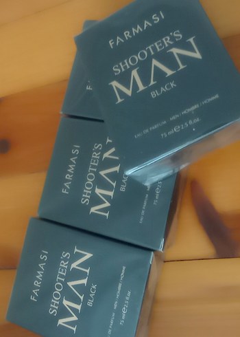 Farmasi Shooter's Man Siyah Erkek Parfümü 75ml