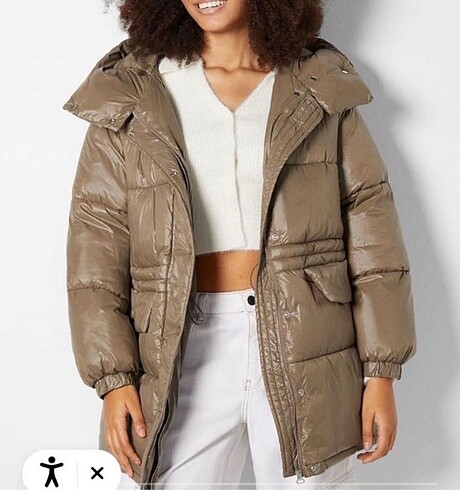Bershka şişme mont