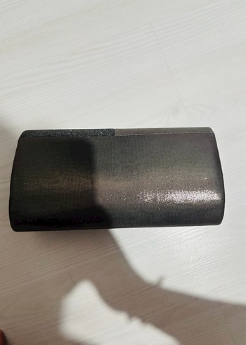 Mango Füme Gri Deri Kadın Portföy Çanta