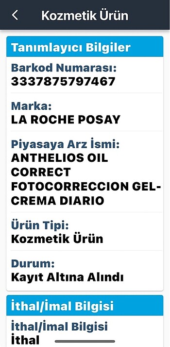 Beden Renk ECZANE ÜRÜNÜ