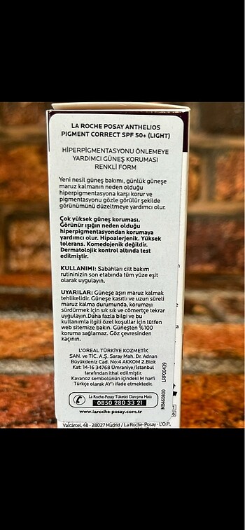 La Roche Posay ECZANE ÜRÜNÜ