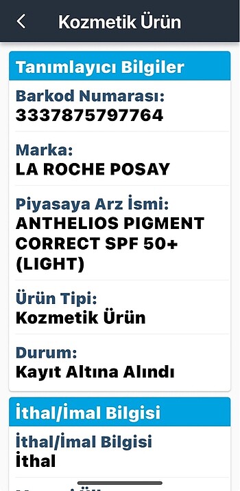 Beden Renk ECZANE ÜRÜNÜ