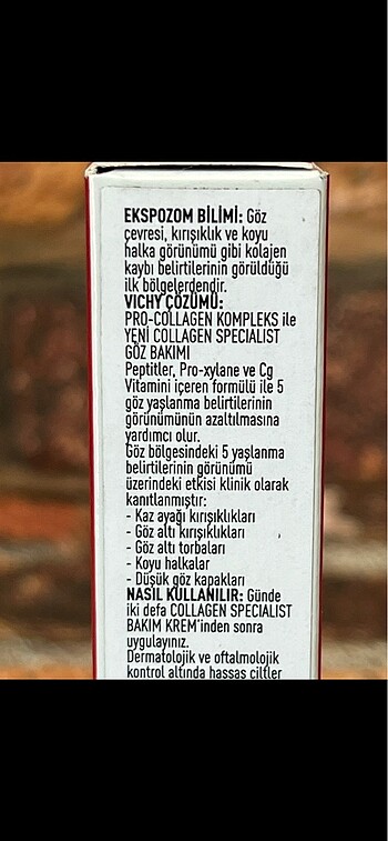 VICHY SIFIR ECZANE ÜRÜNÜ