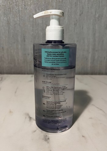 Sephora Makyaj Temizleyici Micellar Jel 400 ml - Görsel 2
