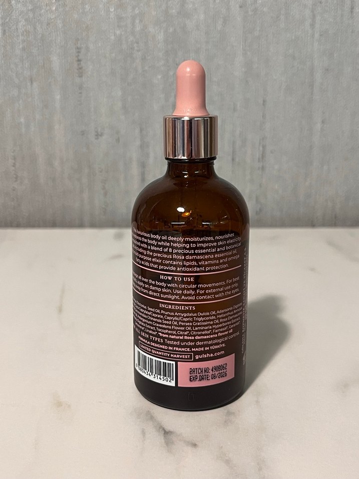 Gülsha Rose Vücut Eliksiri - Görsel 2