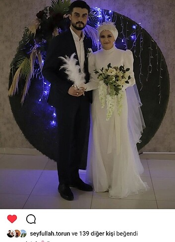 Diğer Tesettürlu nikah elbisesi