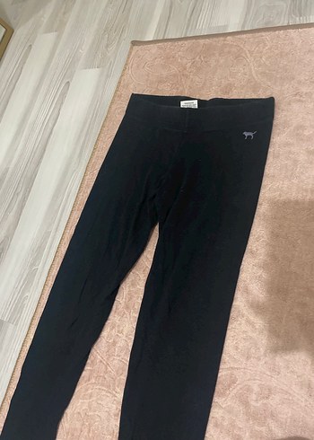 Pink Step Siyah Duz Kesim Rahat Pantolon