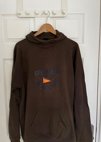 Converse Kapüşonlu Erkek Sweatshirt - M Beden