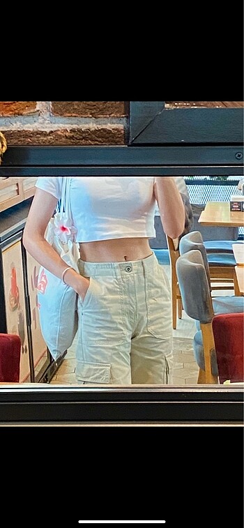 Pull and bear straight fit pantolon