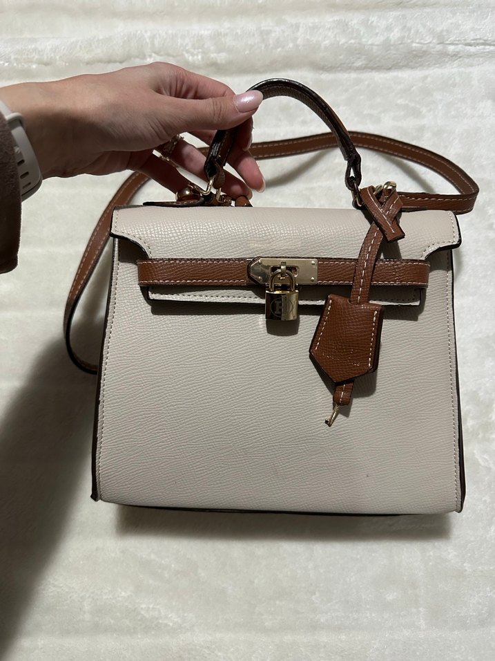 Hermes Deri Bantlı Kadın Çanta - Görsel 2