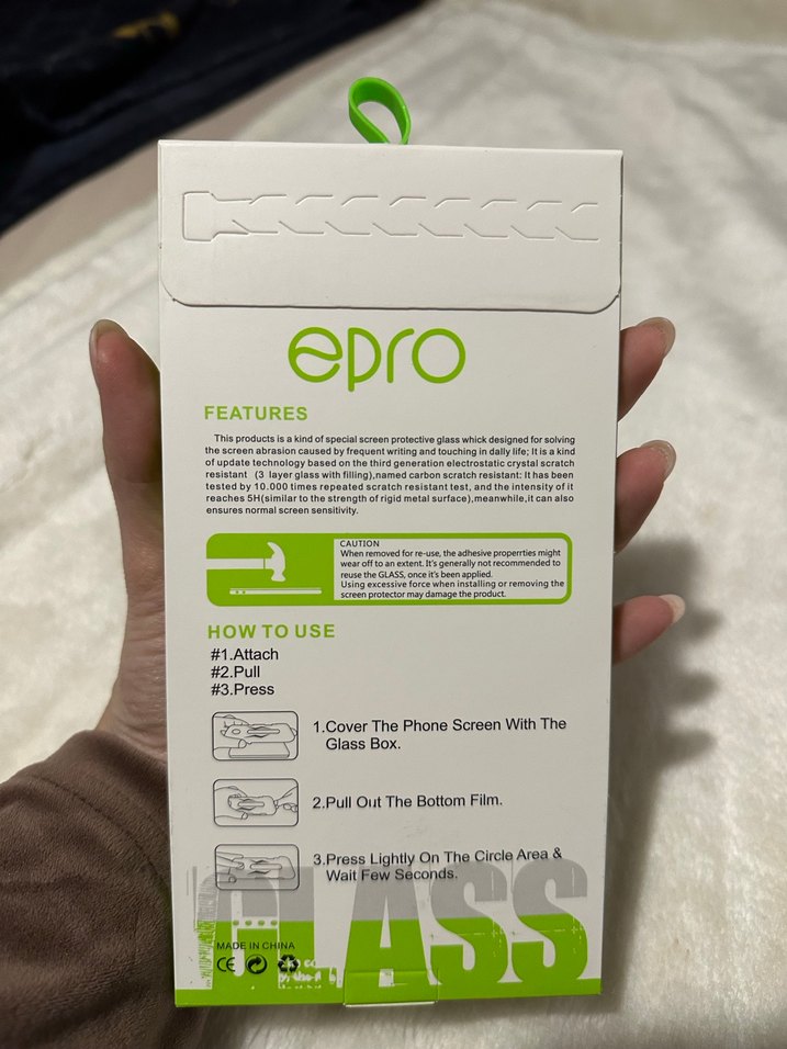 epro 5D 14 Pro Max Kaplama Cam Ekran Koruyucu - Görsel 2