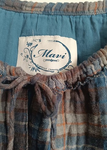 Kısa Kollu Bohem Midi Elbise - Görsel 5