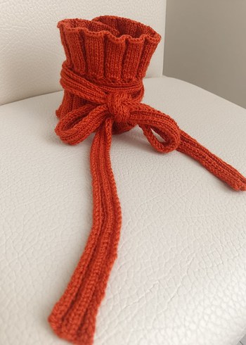 Kiremit Rengi Boyun Bağı - Görsel 6