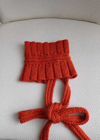 Kiremit Rengi Boyun Bağı - Görsel 7