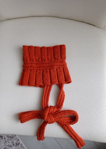 Kiremit Rengi Boyun Bağı - Görsel 3