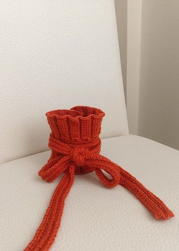 Kiremit Rengi Boyun Bağı - Görsel 4