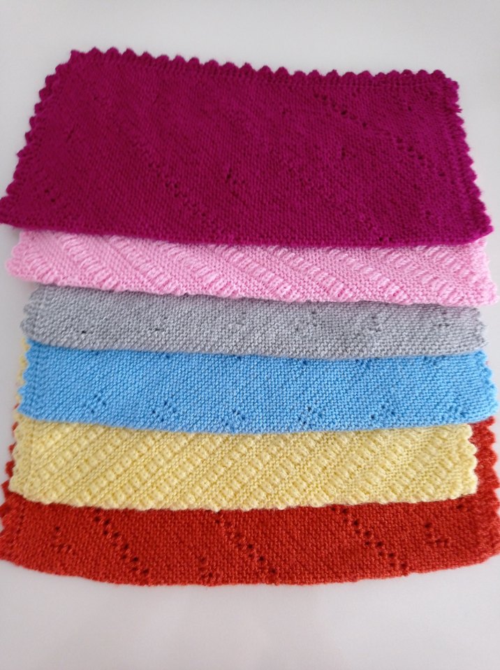 Renkli Örgü Banyo Lifleri - Görsel 2