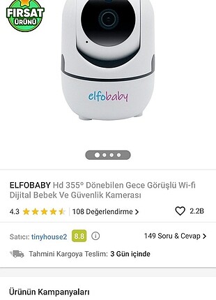  Beden Elfo camera