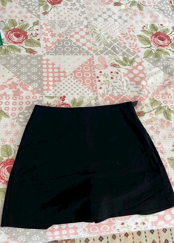 Siyah Mini Şort Etek