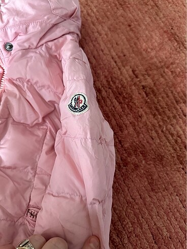 24-36 Ay Beden pembe Renk Orijinal moncler mont