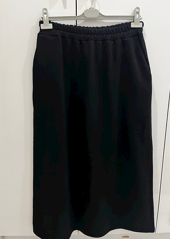 Siyah Uzun Kollu Salaş etekli  ikili takım - Görsel 4