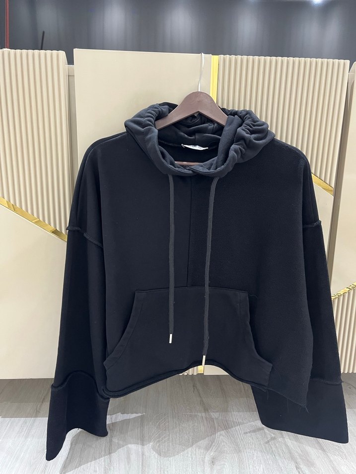 Siyah Uzun Kollu Salaş etekli  ikili takım - Görsel 5