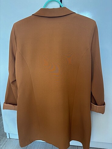xl Beden camel Renk Milladan hiç kullanılmamış blazer ceket