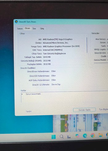 SIFIR GİBİ RYZEN 5 LENOVO/ 256 GB SSD / 8 GB RAM - Görsel 9
