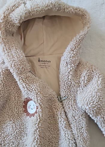 Kahverengi Peluş Bebek Tulumu - Görsel 2