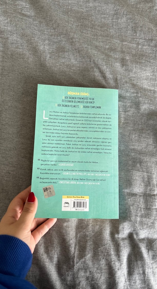 Nefret oyunu- Sally Thorne - Görsel 3