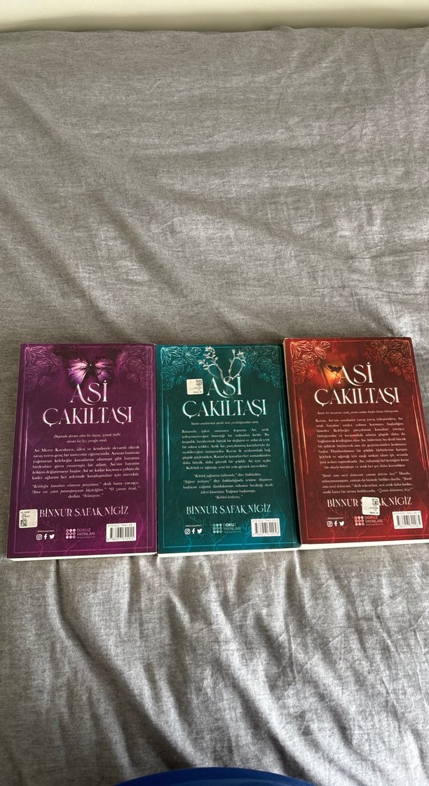 Asi Çakıtası Üçleme Seti - Binnur Şafak Nigiz - Görsel 3