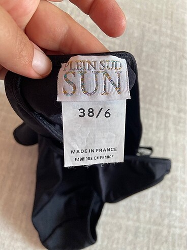 m Beden siyah Renk Plein Sud Sun Kadın Mayokini