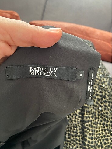 s Beden çeşitli Renk Badgley Mischka Kadın Elbise