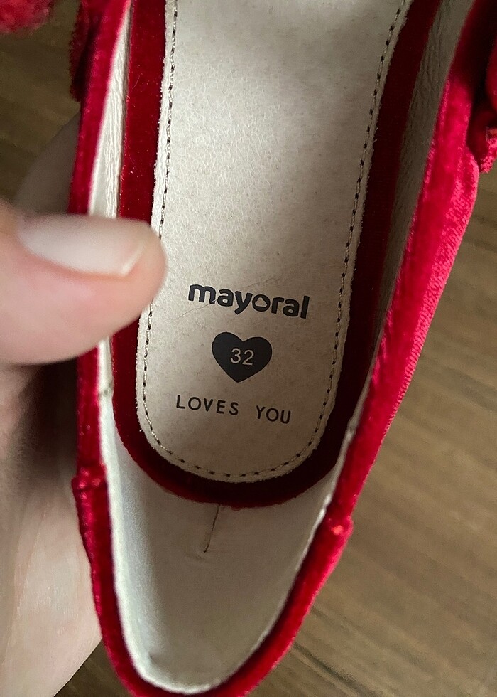 Mayoral Çocuk Kadife Ayakkabı - Görsel 5