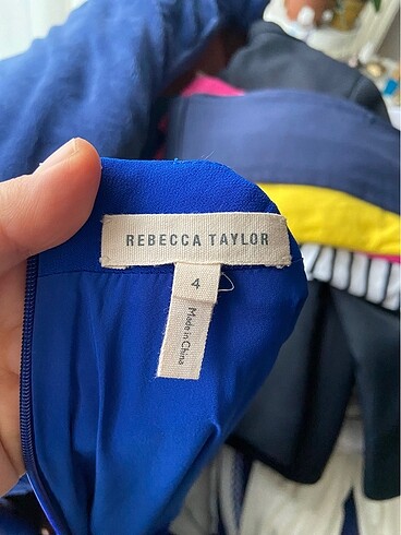 m Beden mavi Renk Rebecca Taylor Kadın Elbise
