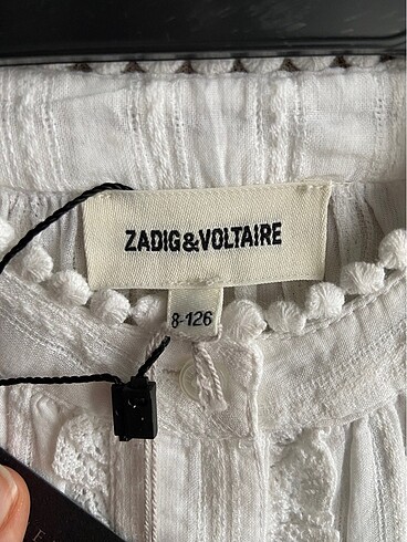 8 Yaş Beden Zadig&Voltaire Çocuk Bluz