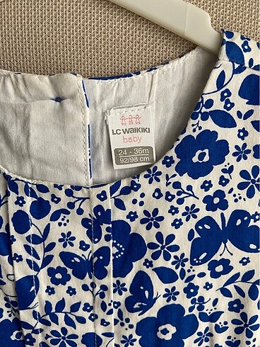 24-36 Ay Beden Lc Waikiki Kız Çocuk Elbise