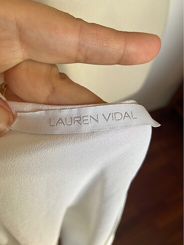m Beden beyaz Renk Lauren Vidal Bluz