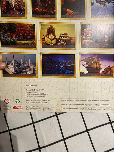 1000 Parça Puzzle - Görsel 2