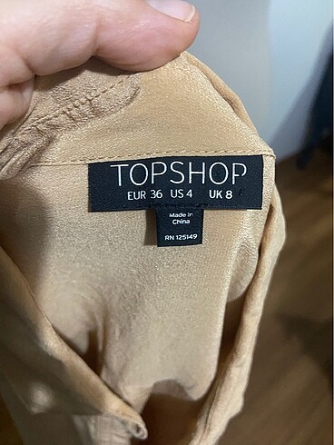 s Beden çeşitli Renk Topshop Kadın Gömlek