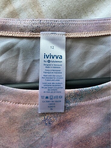 11-12 Yaş Beden İvviva by lululemon Çocuk Plaj Elbise