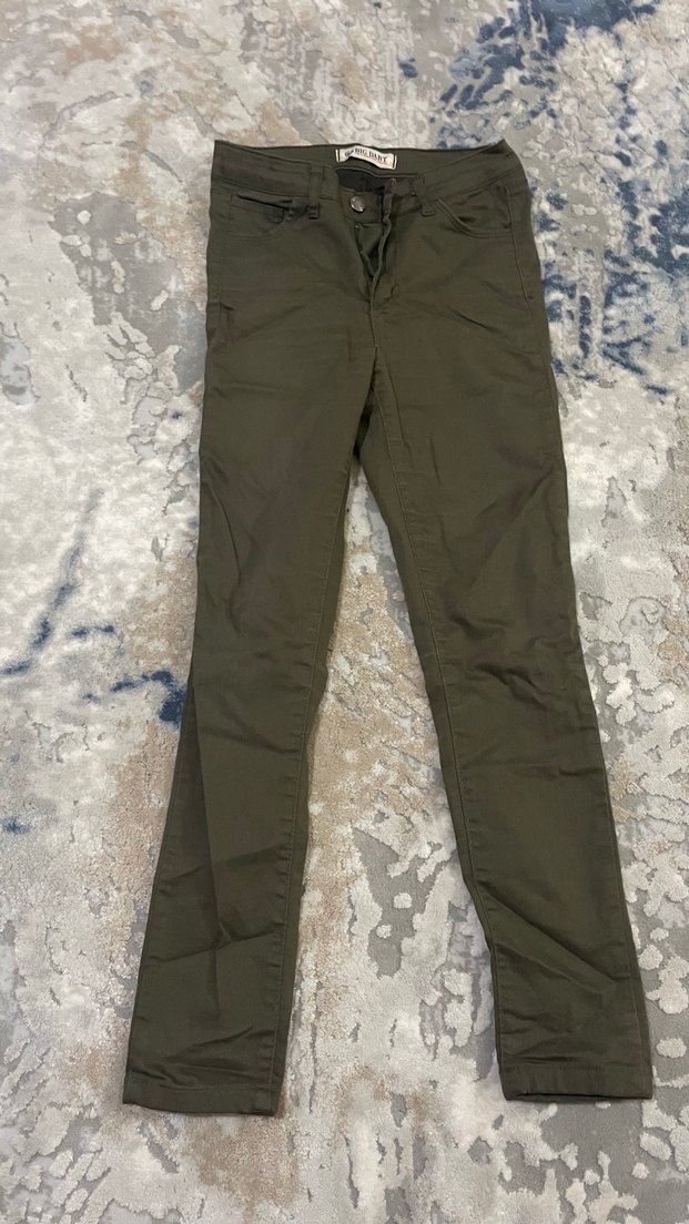 Haki yeşil pantolon - Görsel 2